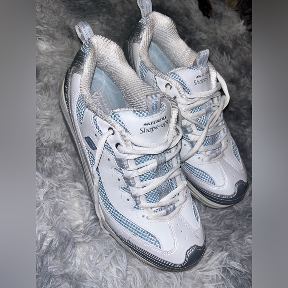 Skechers Shape Ups Toning Walking Platform Sneakers Women's Size 10 - Picture 13 of 15